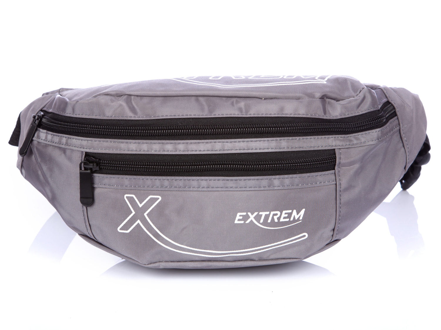 Szara saszetka biodrowa nerka