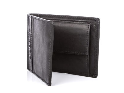 Portfel męski skórzany poręczny J Jones czarny - obrazek 4