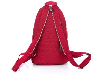 Lekki kreszowy plecak na jedno lub dwa ramiona czerwony Bag Street - obrazek 4