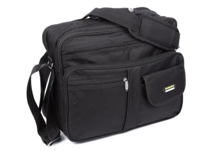 Duża torba męska na ramię do pracy A4 Bellugio SANCHEZ - obrazek 5