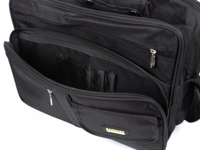 Duża torba męska na ramię do pracy A4 Bellugio SANCHEZ - obrazek 9