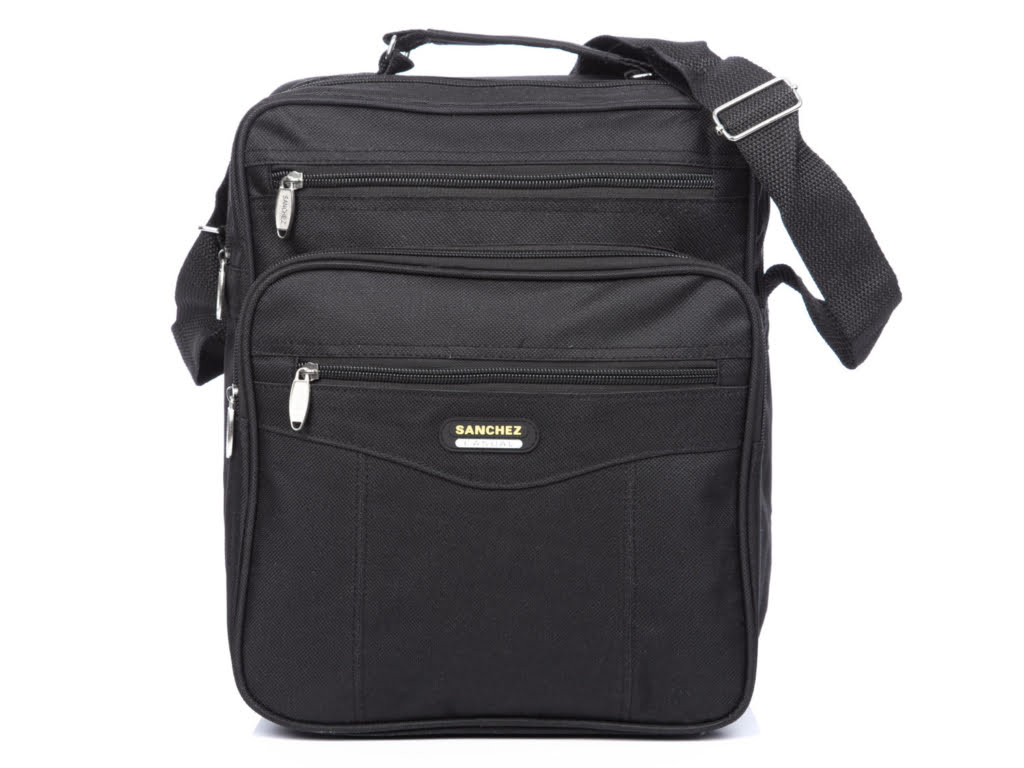 Duża pionowa torba męska na ramię A4 robocza SANCHEZ