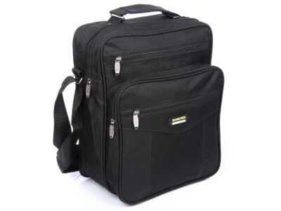 Duża pionowa torba męska na ramię A4 robocza SANCHEZ - obrazek 4