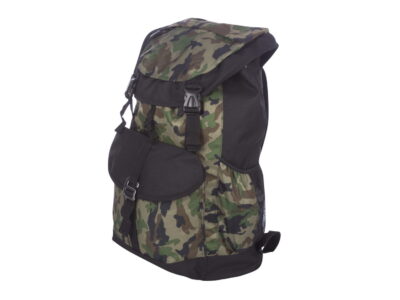 Duży plecak w kolorze moro zielony Bag Street - obrazek 3