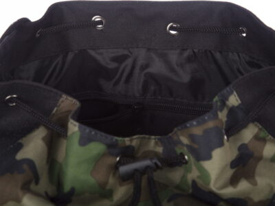 Duży plecak w kolorze moro zielony Bag Street - obrazek 10