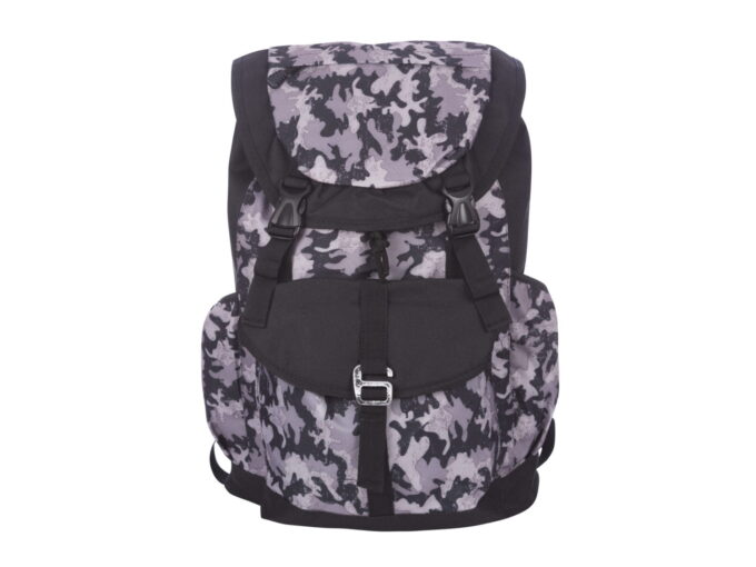 Duży plecak w kolorze moro szary Bag Street