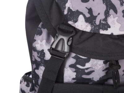 Duży plecak w kolorze moro szary Bag Street - obrazek 7