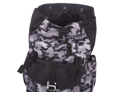 Duży plecak w kolorze moro szary Bag Street - obrazek 6