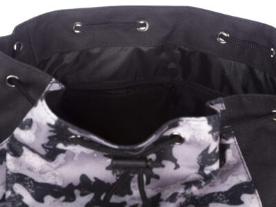 Duży plecak w kolorze moro szary Bag Street - obrazek 10