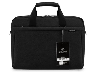 Czarna torba na laptopa Zagatto
