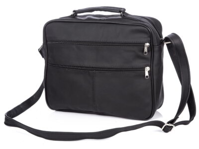 Duża skórzana torba męska na ramię A4 SERGEJ - obrazek 4