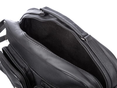 Duża skórzana torba męska na ramię A4 SERGEJ - obrazek 6