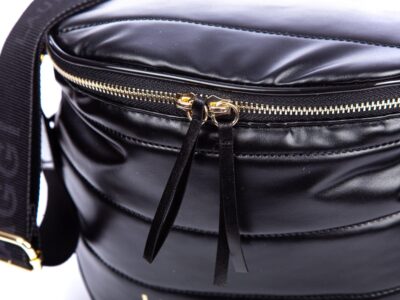 Laura Biaggi Torebka damska na ramię czarna - obrazek 3