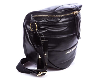 Laura Biaggi Torebka damska na ramię czarna - obrazek 7