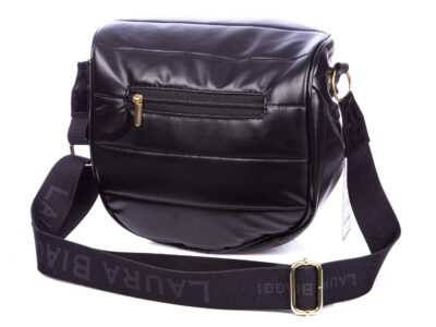 Laura Biaggi Torebka damska na ramię czarna - obrazek 6