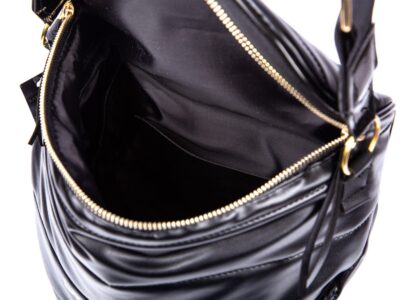 Laura Biaggi Torebka damska na ramię czarna - obrazek 4