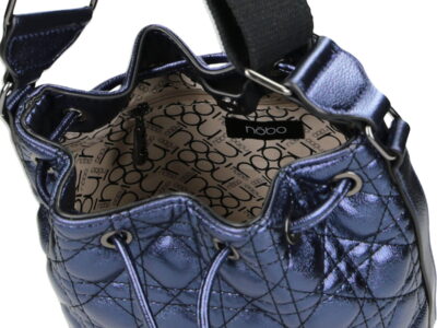 NOBO Torba worek damska granatowa L0810 - obrazek 5