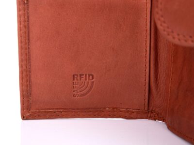 Money Maker Duży portfel damski skórzany jasny brąz - obrazek 8