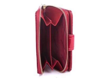 Gregorio Portfel damski z motylkami czerwony średni - obrazek 7