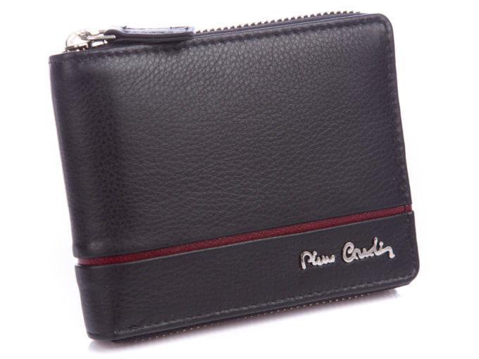 Pierre Cardin Portfel męski zapinany dookoła na suwak RFID TILAK15-8818