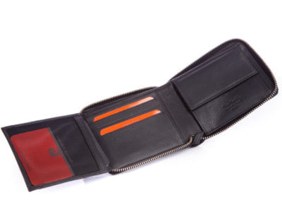 Pierre Cardin Portfel męski zapinany dookoła na suwak RFID TILAK15-8818 - obrazek 5