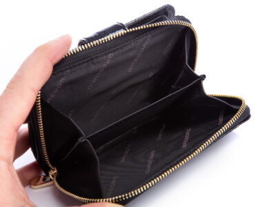 Gregorio Portfel damski z motylkami czarny średni - obrazek 8