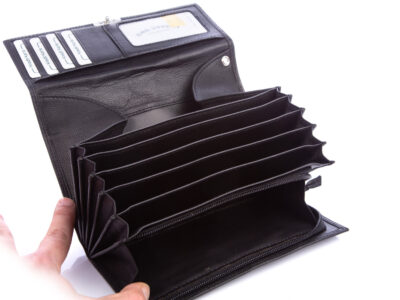 Portfel kelnerski czarny Bag Street ze skóry naturalnej - obrazek 7