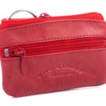 Etui na klucze damskie czerwone skórzane Bag Street