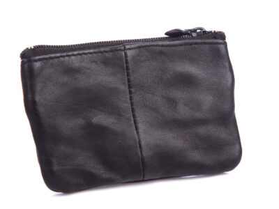 Etui na klucze skórzane czarne Bag Street - obrazek 2