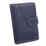 Granatowe etui na karty