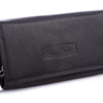 Czarny portfel Money Maker 12132B
