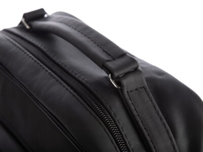 Torba męska na ramię skórzana pionowa do pracy SERGEJ - obrazek 4