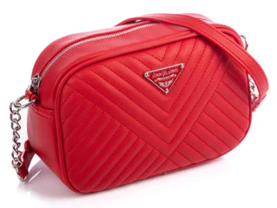 Torebka damska pikowana czerwona Jennifer Jones