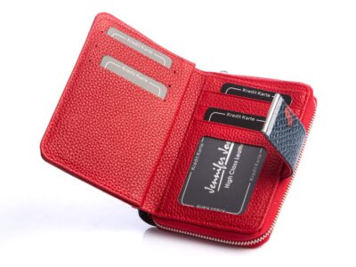 Portfel damski imitacja skóry węża Jennifer jones - obrazek 6