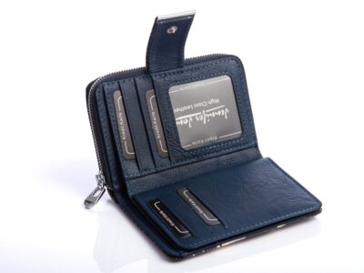 Damski portfel skórzany imitacja skóry węża Jennifer Jones - obrazek 6