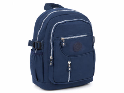 Granatowy plecak lekki sportowy z kreszu Bag Street