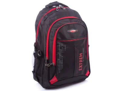 Plecak bag Street czarno-czerwony 4031