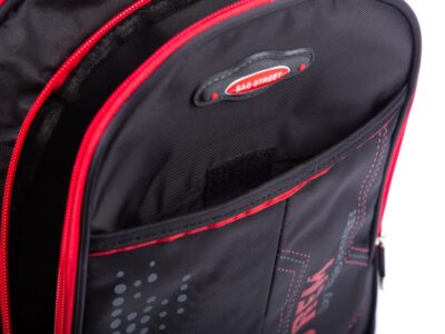 Duży Plecak Bag Street 3-komorowy czarno-czerwony - obrazek 9