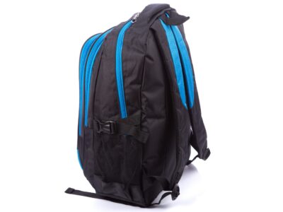 Duży Plecak Bag Street 3-komorowy czarno-niebieski - obrazek 9