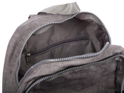 Lekki plecak turystyczny materiałowy szary Bag Street - obrazek 8