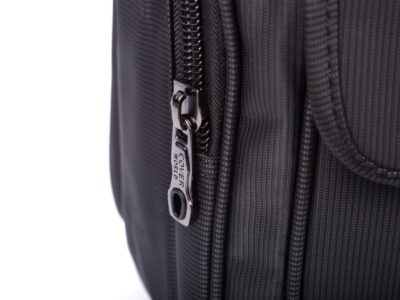 Torba męska do pracy z kieszenią na laptopa 15,6" A4 szara Coveri World - obrazek 3