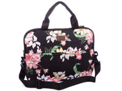 Torba damska na laptopa w kwiatki Zagatto Tokio Slim - obrazek 6
