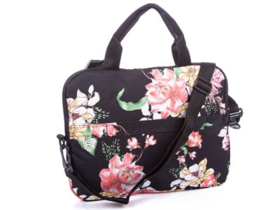 Torba damska na laptopa w kwiatki Zagatto Tokio Slim - obrazek 7