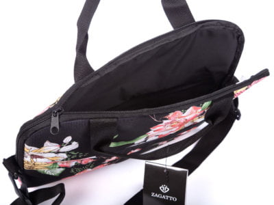 Torba damska na laptopa w kwiatki Zagatto Tokio Slim - obrazek 12