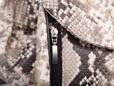 Plecak damski skórzany imitacja skóry węża SERGEJ - obrazek 10