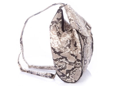 Plecak damski skórzany imitacja skóry węża SERGEJ - obrazek 4