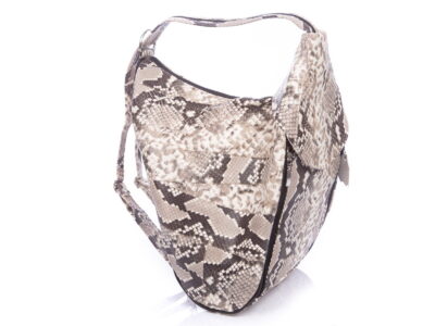 Plecak damski skórzany imitacja skóry węża SERGEJ - obrazek 5