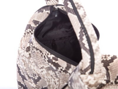 Plecak damski skórzany imitacja skóry węża SERGEJ - obrazek 11