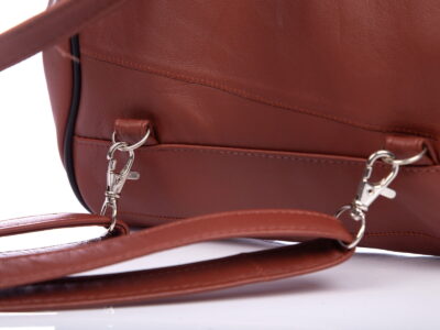 Miejski plecak damski skórzany brązowy SERGEJ - obrazek 11