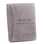 Szary portfel męski skórzany pionowy WILD 5500